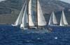 14 Dodecanes Regatta ich bin mitten drin, gute Startphase